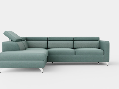 Corner Sofa Bed MANAMO Left 3D 모델
