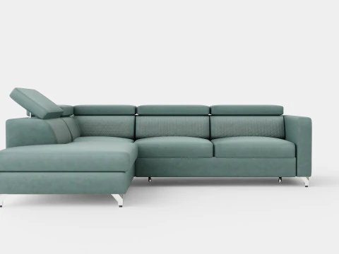 코너 소파 베드 MANAMO 좌측 3D 모델