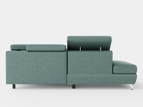 Corner Sofa Bed MANAMO Left 3D Model