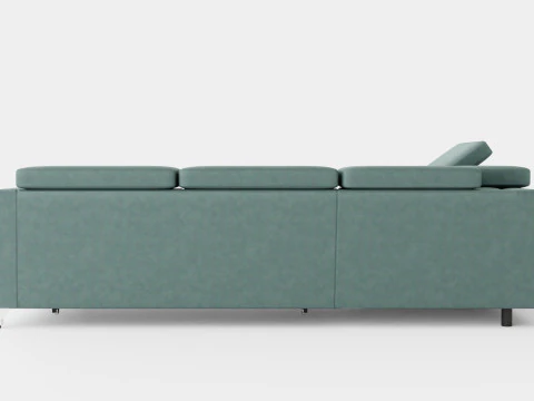 Corner Sofa Bed MANAMO Left 3D Model