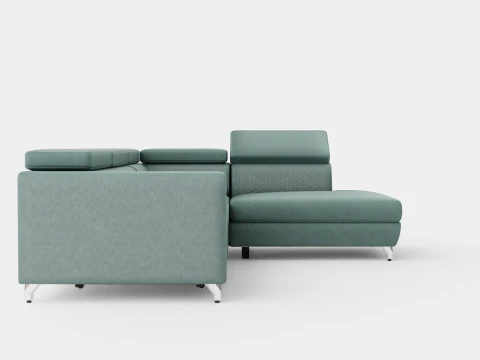 Corner Sofa Bed MANAMO Right 3D Model
