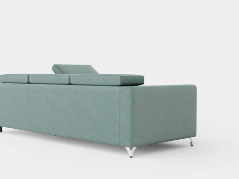 Corner Sofa Bed MANAMO Right 3D Model