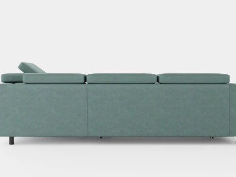 Corner Sofa Bed MANAMO Right 3D Model