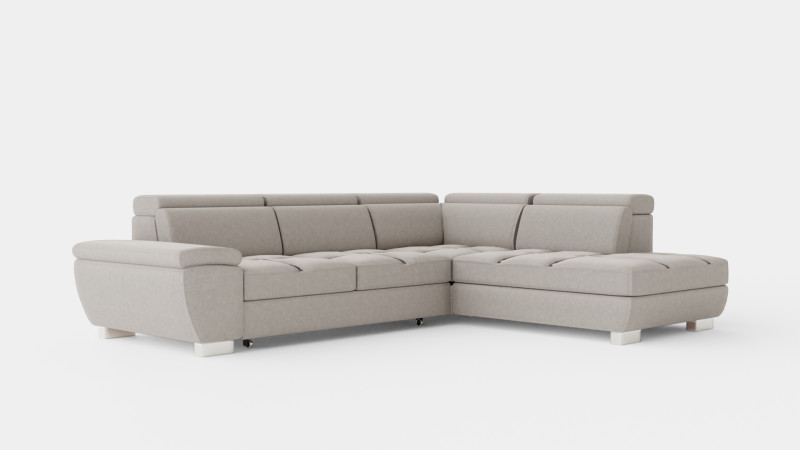 Corner Sofa Bed REGINI Right 3D मॉडल .c4d .max .obj .3ds .fbx .stl .blend