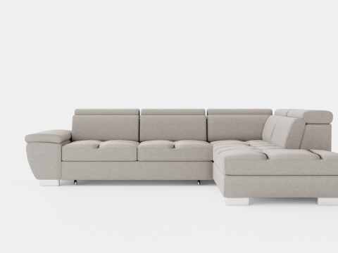 Corner Sofa Bed REGINI Right 3D मॉडल