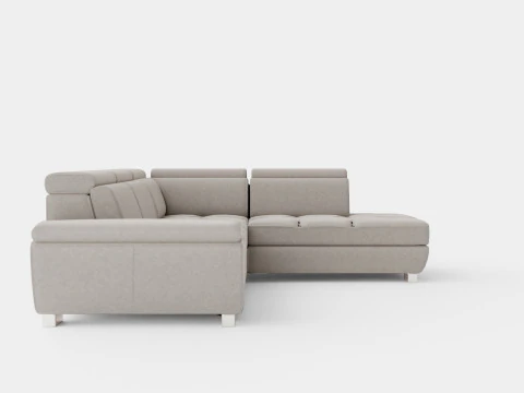 Corner Sofa Bed REGINI Right 3D Model