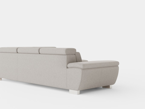 Corner Sofa Bed REGINI Right 3D मॉडल