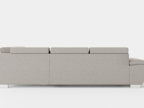 Corner Sofa Bed REGINI Right 3D मॉडल