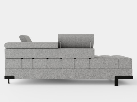Corner Sofa Bed SELVA L Left Modèle 3D