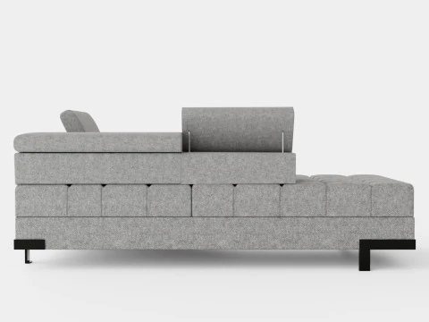 Corner Sofa Bed SELVA L Left 3D Model
