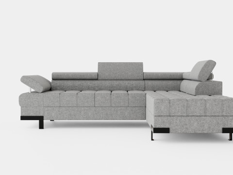 Corner Sofa Bed SELVA L Right 3D मॉडल