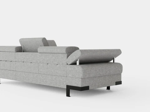 Corner Sofa Bed SELVA L Right 3D Model