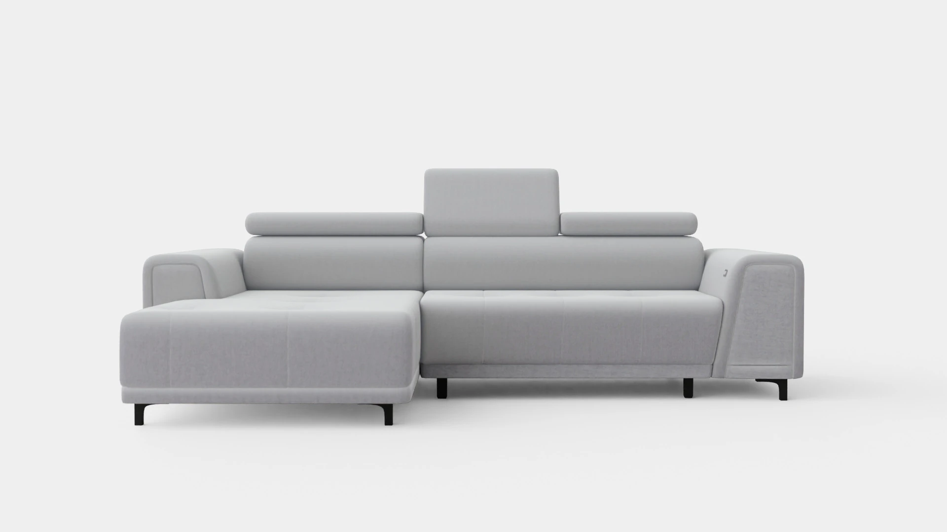 Corner Sofa VOLTA MINI Left 3D Model .c4d .max .obj .3ds .fbx .stl .blend 