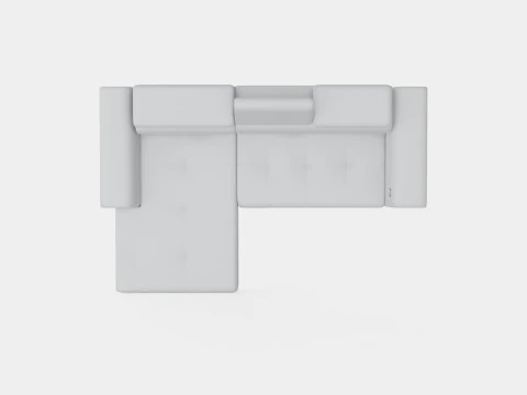 Corner Sofa VOLTA MINI Left 3D Model