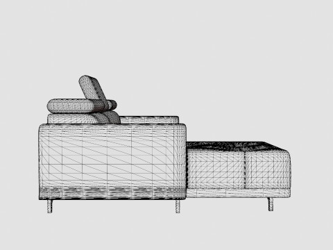 Corner Sofa VOLTA MINI Left 3D 模型
