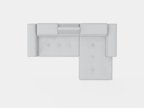 Corner Sofa VOLTA MINI Right 3D Model