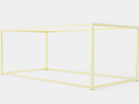 Nelly Coffee Table 120 Cm 3D Модель