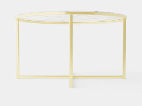 Журнальний столик Неллі навколо 3D Модель