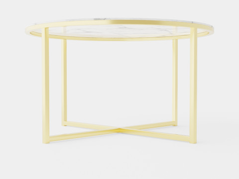 Nelly Coffee Table Around Model 3D