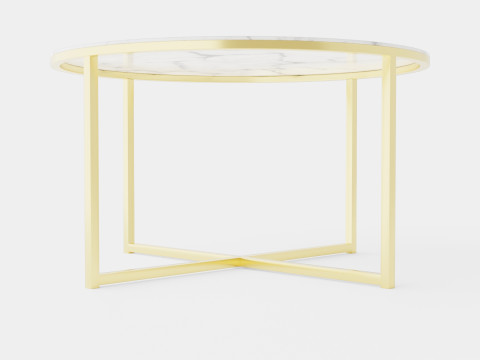 Nelly Coffee Table Around Model 3D