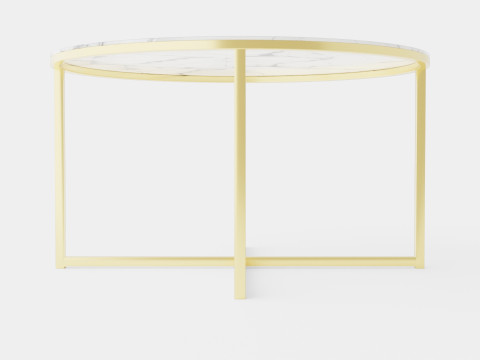 Nelly Coffee Table Around Model 3D