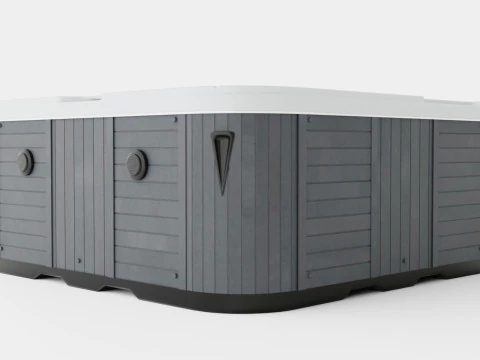 Neptune Spa Lx Pump 94 Jets 6 People White 3D Model