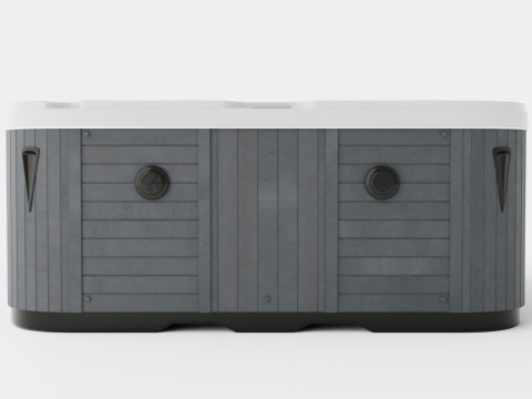 Neptune Spa Lx Pump 94 Jets 6 People White Modelo 3D