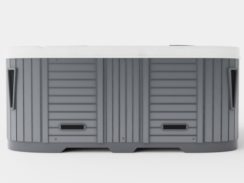 Neptunus Spa Bath 94 Jets 6 People Modello 3D