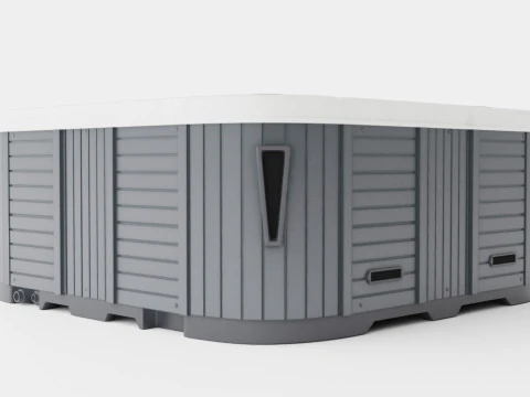Neptunus Spa Bath 94 Jets 6 People 3D Model