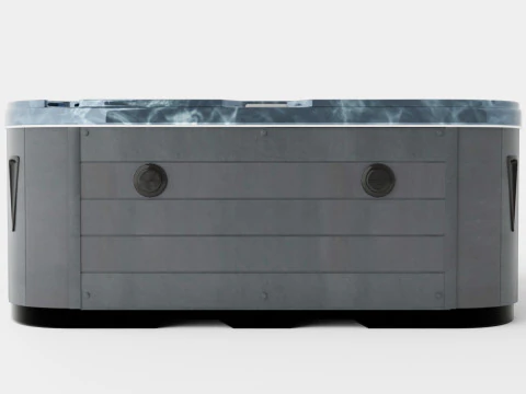 Neptunus Spa Bath 94 Jets Dark 6 People 3D Model