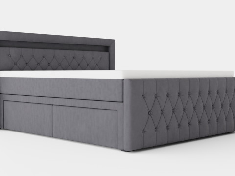 New York Bed 3D Model
