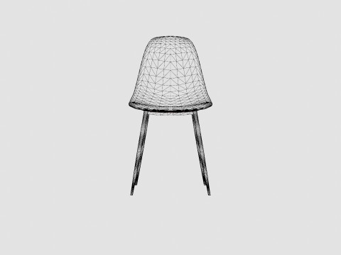 Nibe Dining Chair 3D Модель
