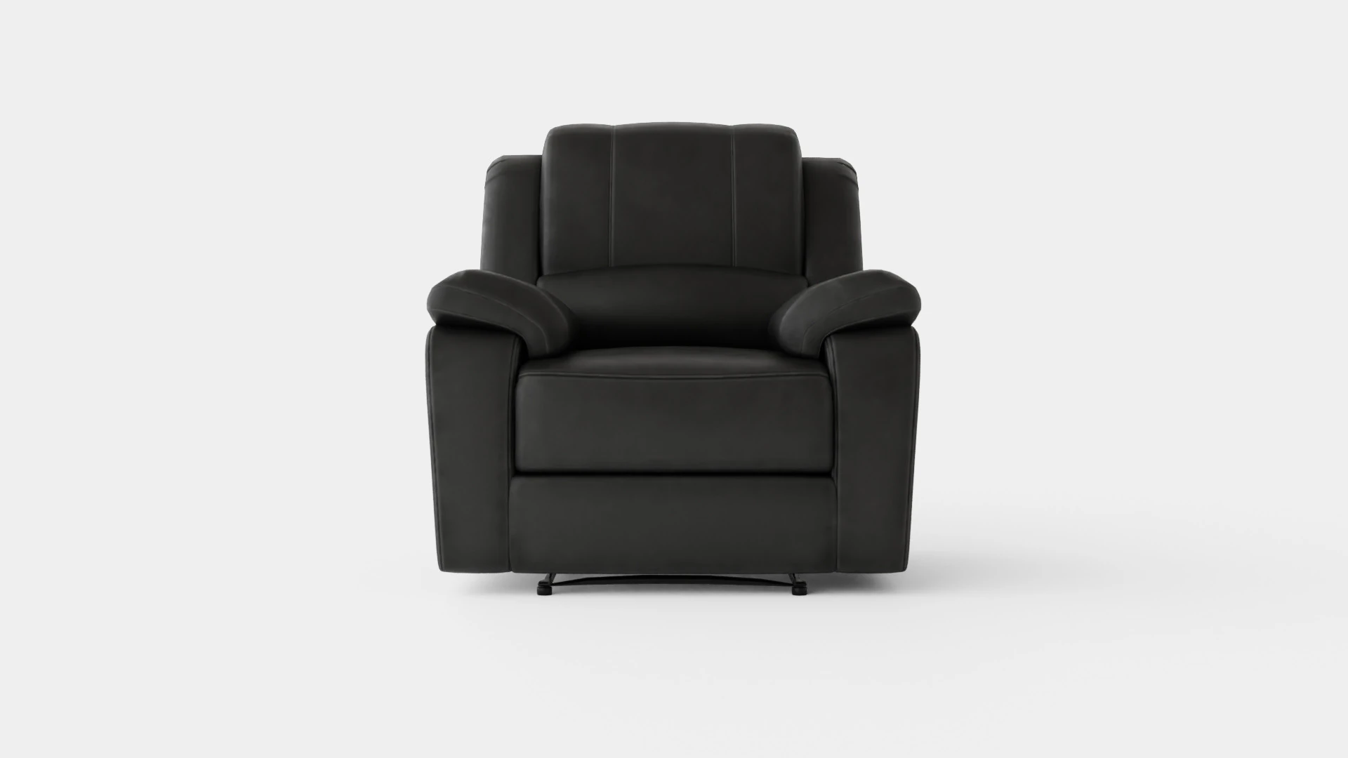 Norbo Recliner Chair Black 3D Model .c4d .max .obj .3ds .fbx .stl .blend 