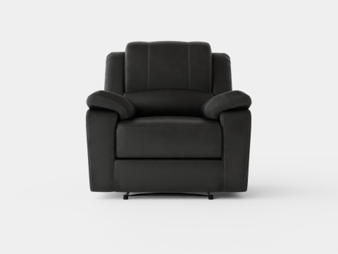 Norbo Recliner Chair Black 3D Model