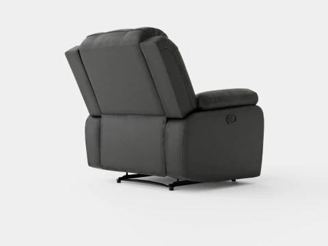 Norbo Recliner Chair Black 3D Model