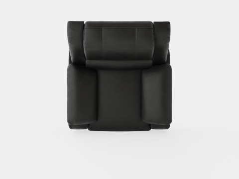 Norbo Recliner Chair Black 3D Модель