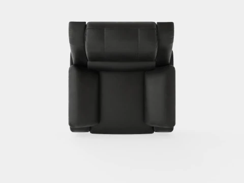 Norbo Recliner Chair Black 3D Model