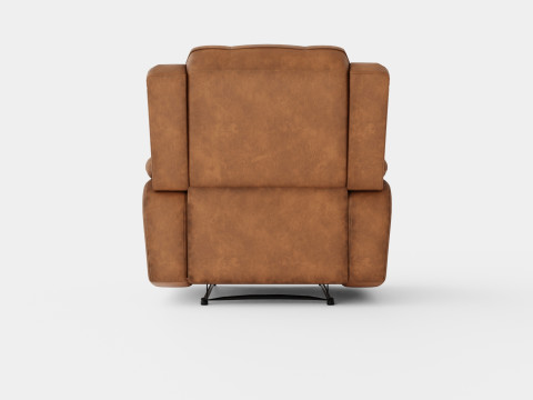 Norbo Recliner Chair Light Brown 3D Model