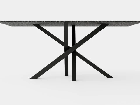 Penny Dining Table 3D Model