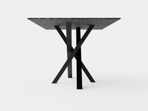 Penny Dining Table Model 3D