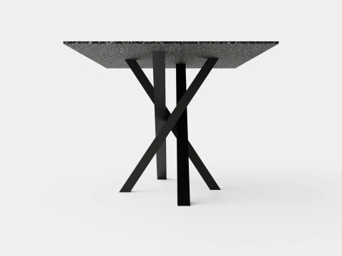 Penny Dining Table 3D Model