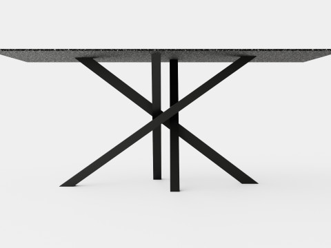 Penny Dining Table Model 3D