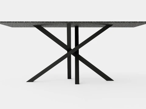 Penny Dining Table 3D Model