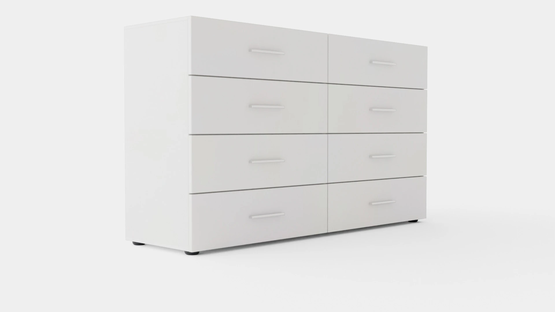 Pepe Agency 8 Boxes White 3D Model .c4d .max .obj .3ds .fbx .stl .blend