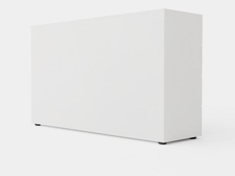 Pepe Agency 8 Boxes White Modelo 3D