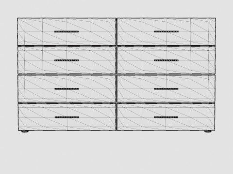 Pepe Agency 8 Boxes White Modelo 3D