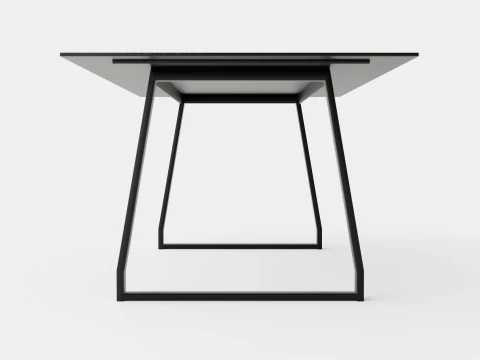 Quay Dining Table 3D Model