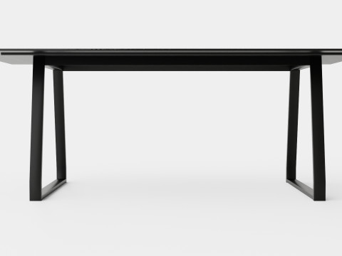 Quay Dining Table Model 3D