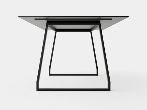 Quay Dining Table 3D Model