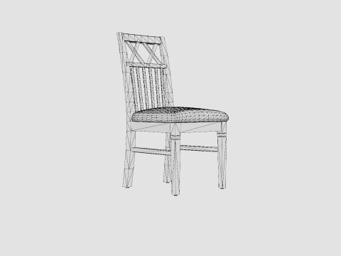 Rebecka Dining Chair 3D Model